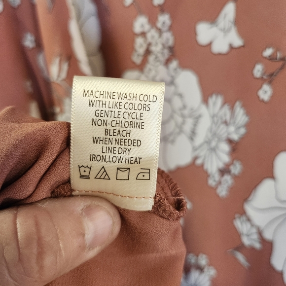 NWT Max Studio Floral MAXI Skirt Sz M - Picture 5 of 6